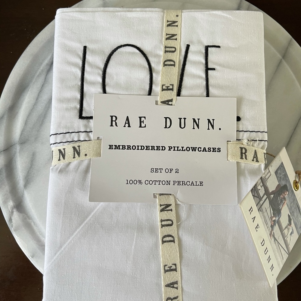 New! Rae Dunn pillow Cases